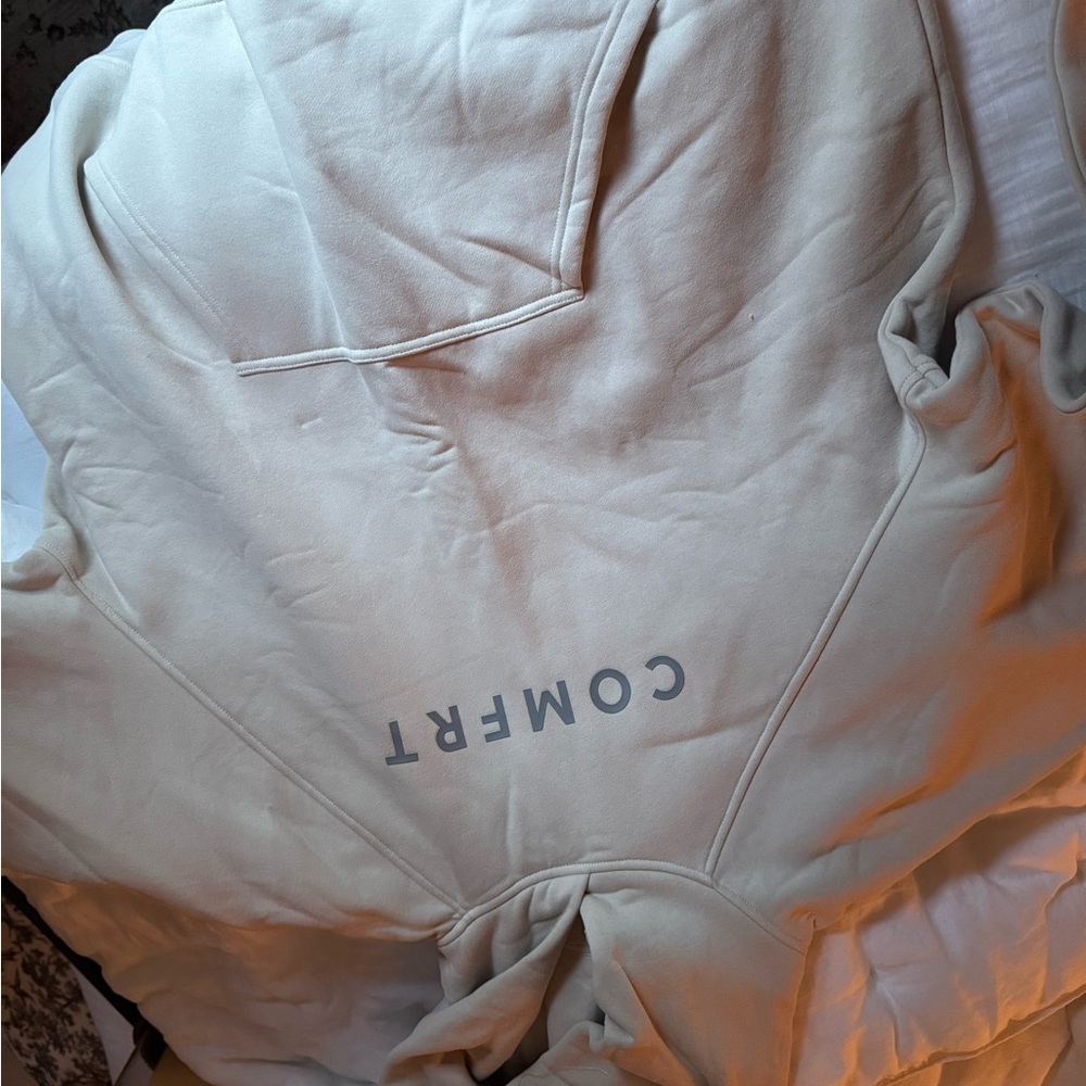 Comfort Beige Hoodie